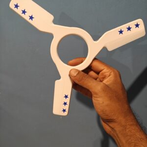 Tri-Wing Short-Distance Boomerang